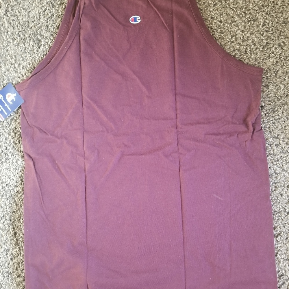 Champion Ringer Tank- Burgandy - Picture 3 of 5